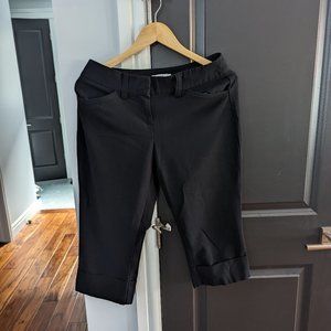 Black Crop Pants